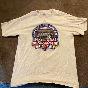 NY Mets Citi Field Inaugural Season T-Shirt - Adult